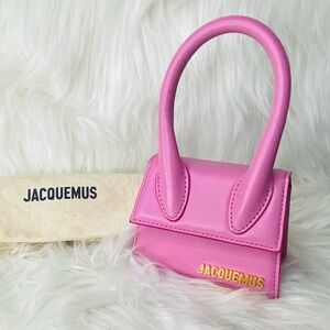 Jacquemus Le Chiquito MINI Crossbody Bag  “Barbie” Authentic & Like New